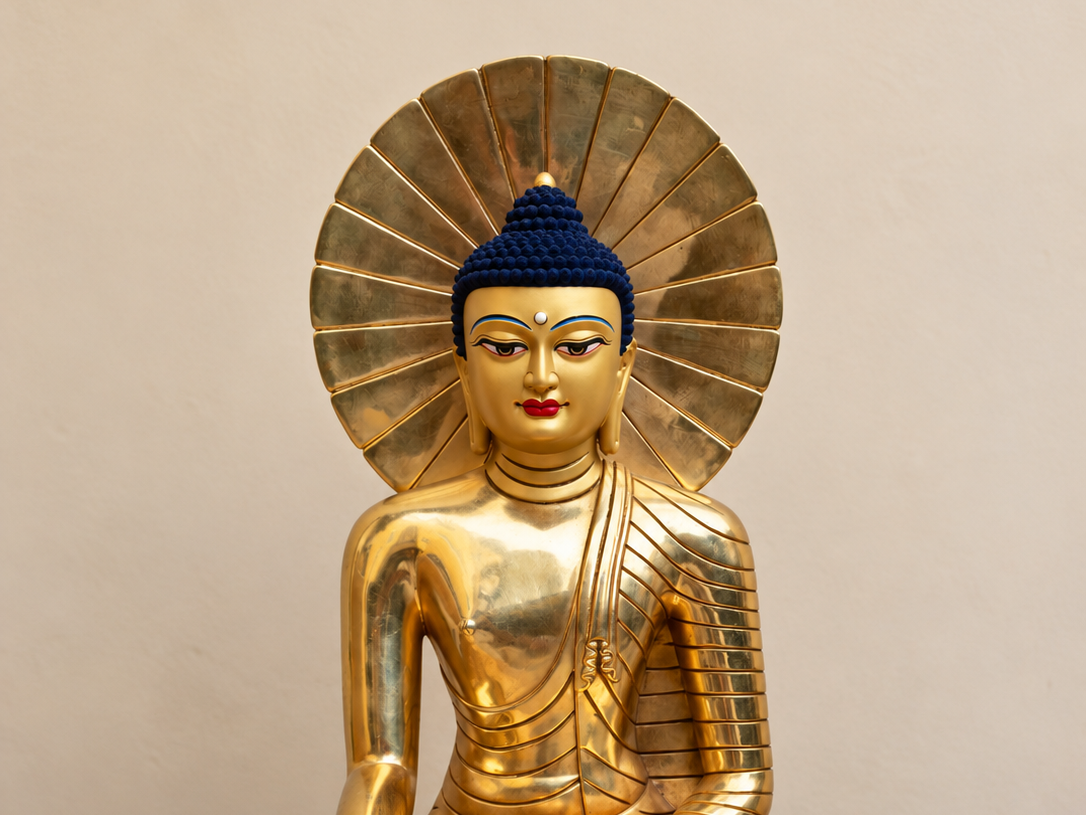 Statue buddista e Hinduism