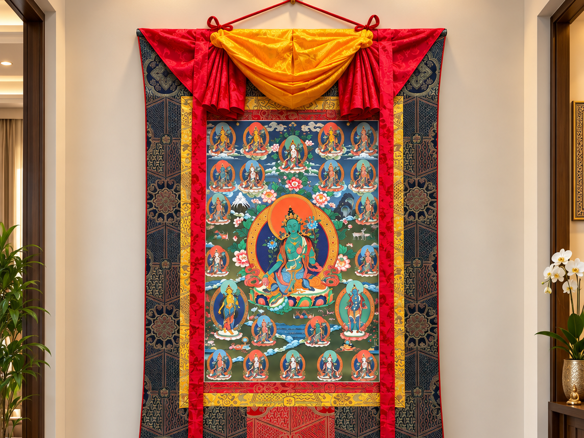 Thanka and mandala