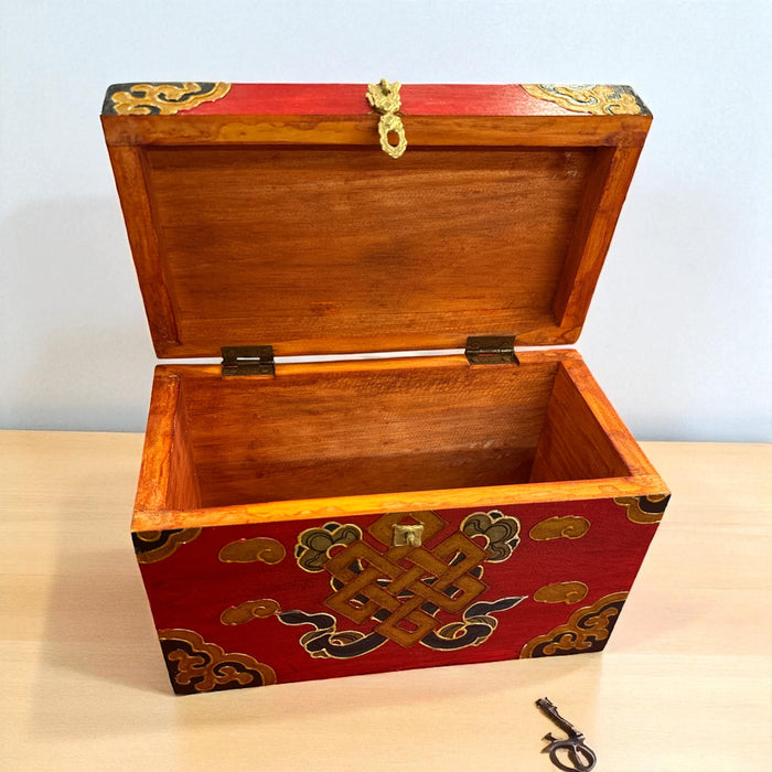 Baule a nota infinto e doppio vajra