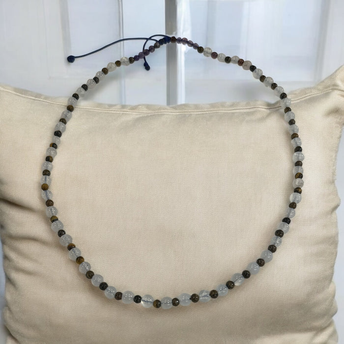 Collana con pietri