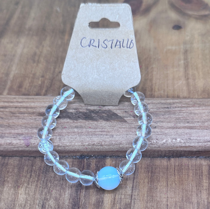 Bracciale di cristallo con Custodia di Seta