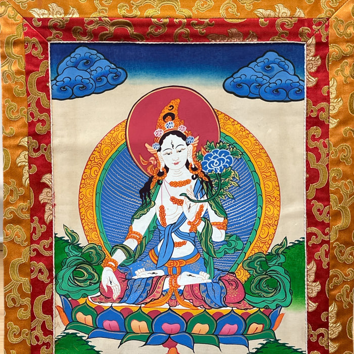 Thanka  con Tara Bianca
