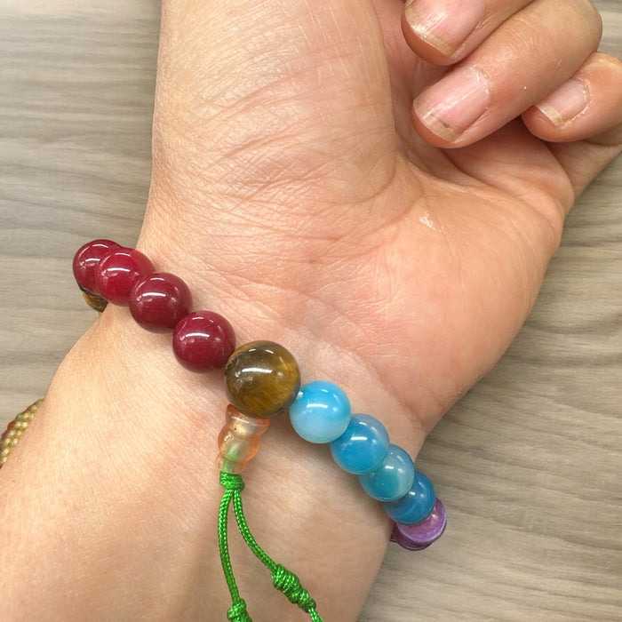 Bracciale di sette chakra
