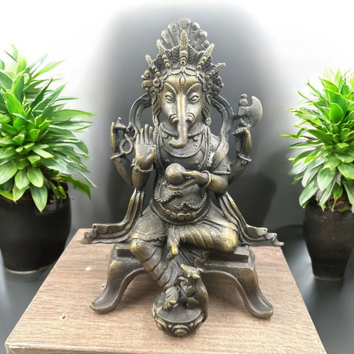 Ganesh in bronzo