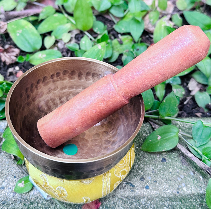 Campana tibetana martellata nota Fa#4 686hz