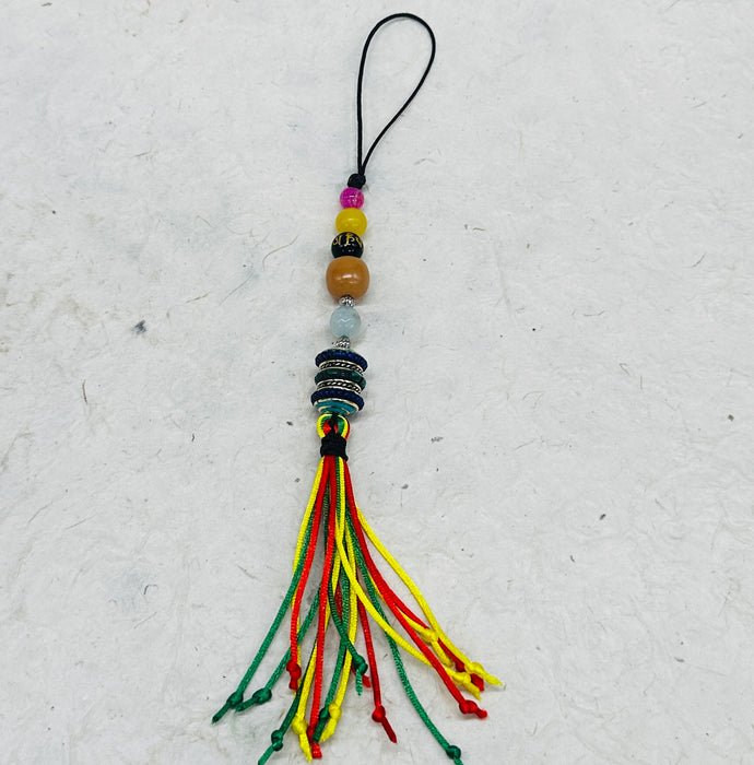 Portachiavi Tibetano a Ruota della Preghiera
