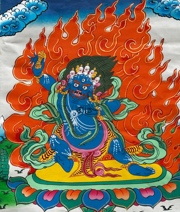 Thanka a vajrapani
