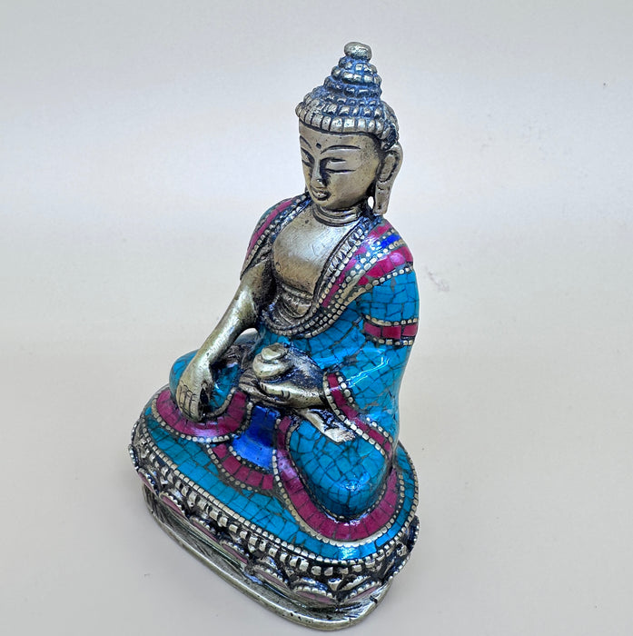 Buddha shakyamuni con turchese