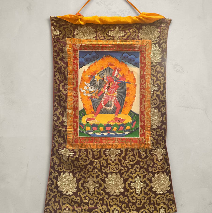 Thanka di Vajrayogani