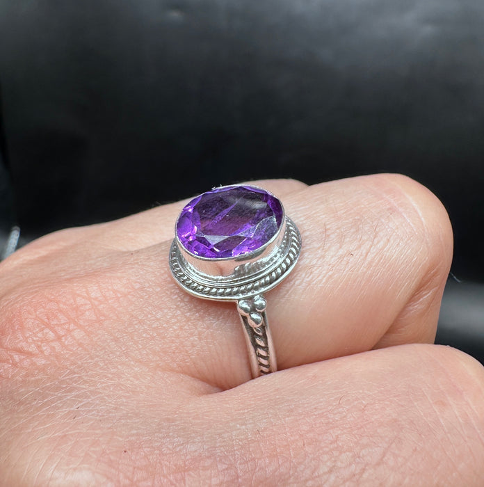 Amethyst ring