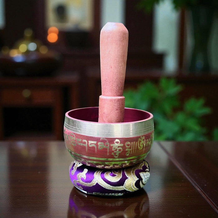 Campana Tibetana con 7th Chakra della Radice nota Fa#4 639hz