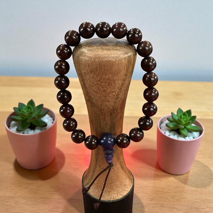 Bracciale di Granato con Custodia di Seta