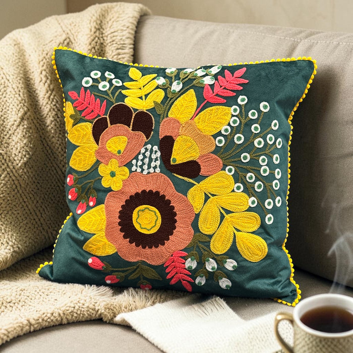 Cuscino con girasole