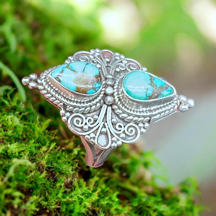 Tibetan Turquoise Ring