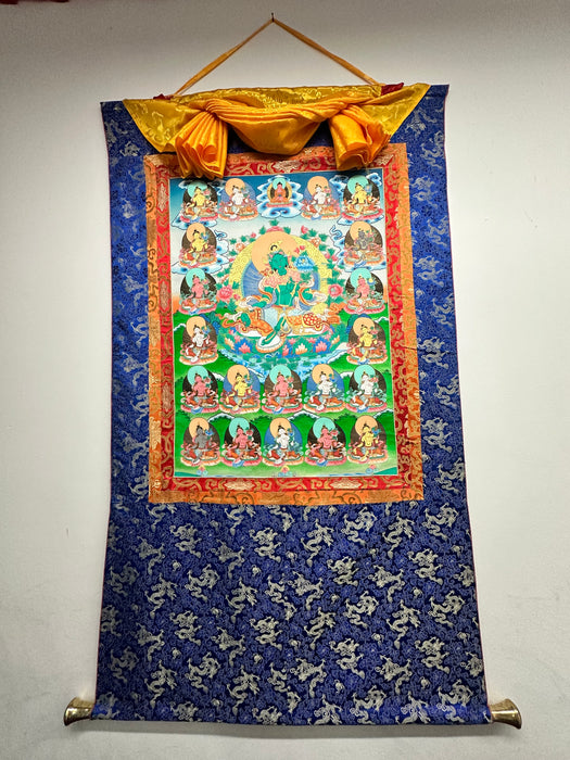 Thanka con 21 Tara