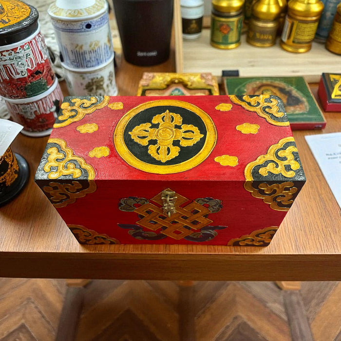 Scatola con nota infinto