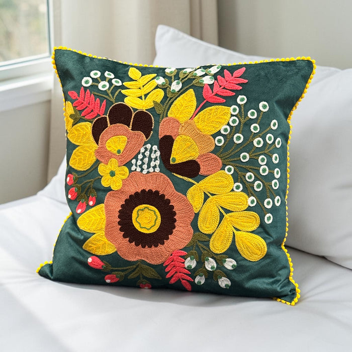 Cuscino con girasole