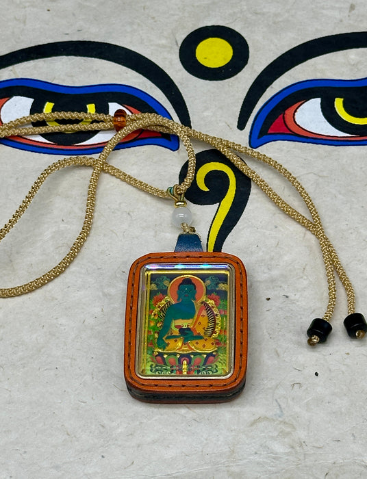 Amuleto a buddha del medicina ( collana)