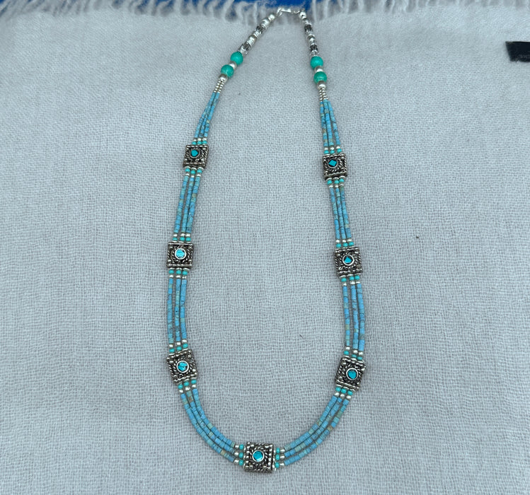 Mini collana con turchese