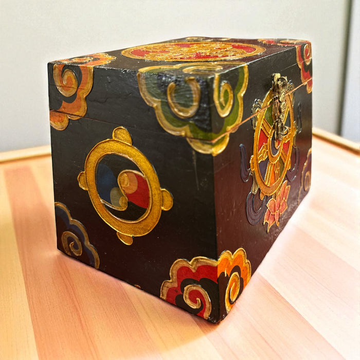 Scatola di legno(forma trapezoid)