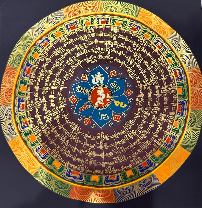 Mandala om mani padme hum