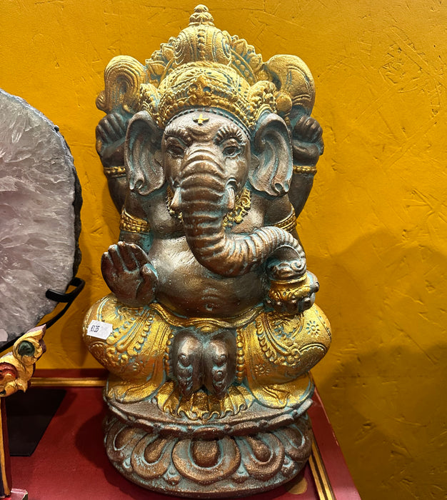 Ganesh fatto di sabbia