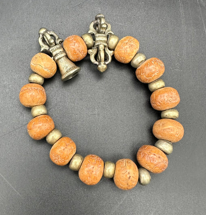 Bracciale di bodhicita campana e vajra