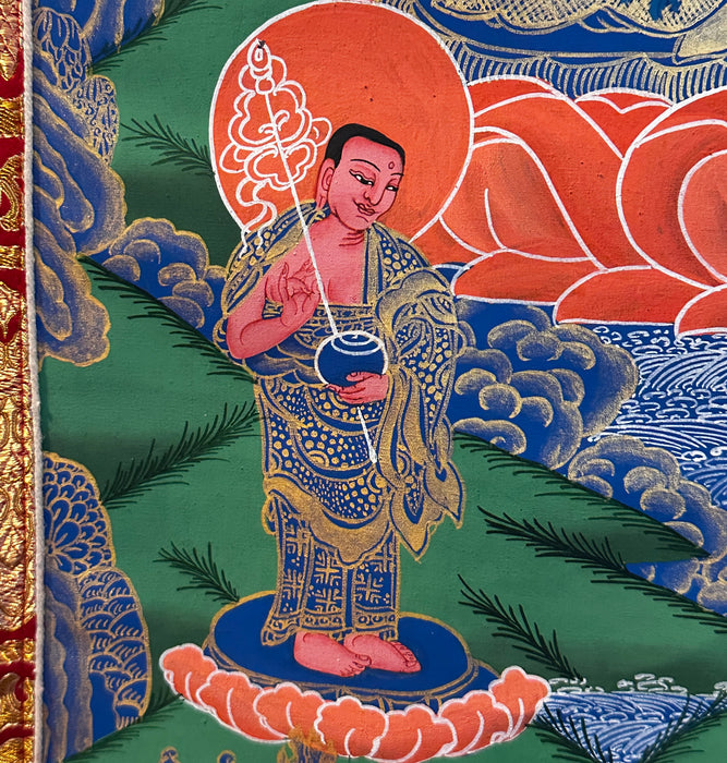 Thanka buddha della medicina