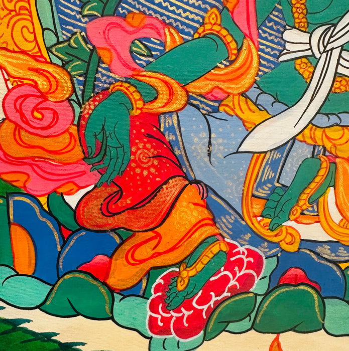 Thanka di Tara Verde