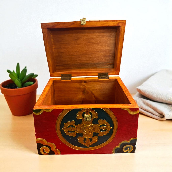 Scatola di legno(forma trapezoid)