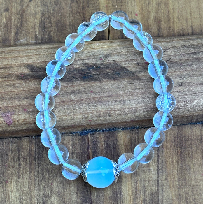 Bracciale di cristallo con Custodia di Seta