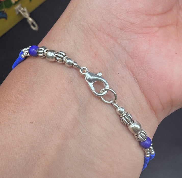 Bracciale tibetano con vari Pietri