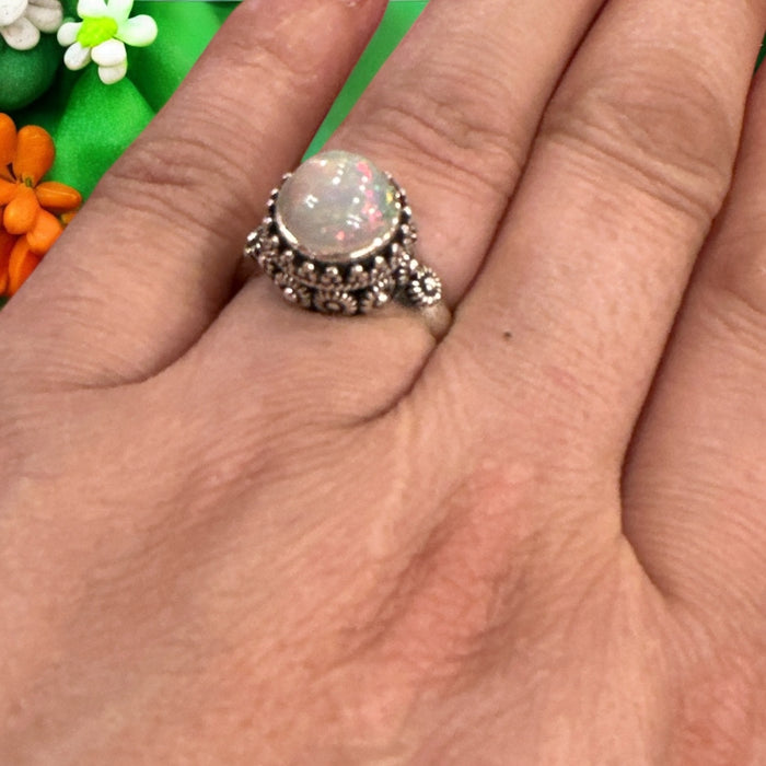 Anello con opale