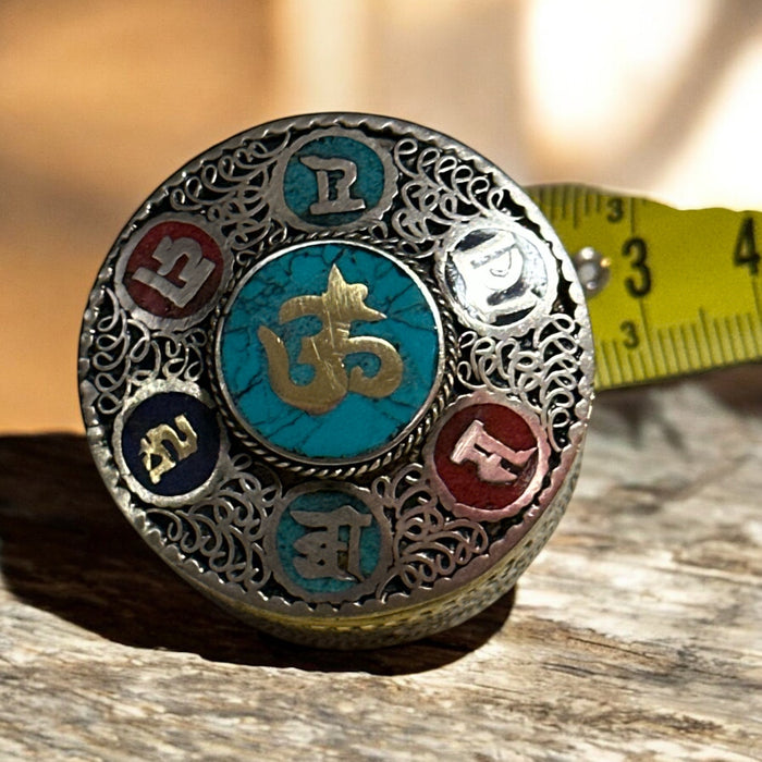 Scatola per gioielli tibetana