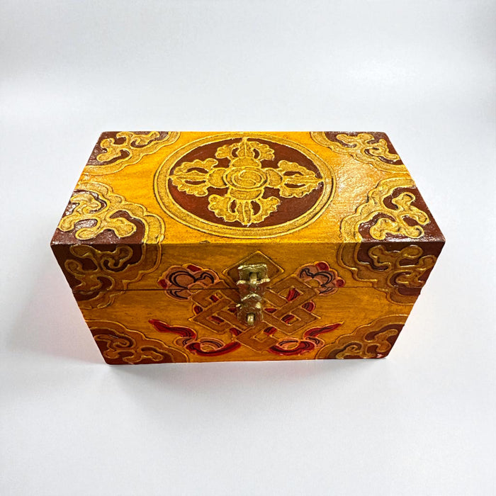 Mini wooden infinite note boxes