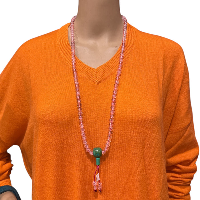 Mala a cristallo con Guru Turchese