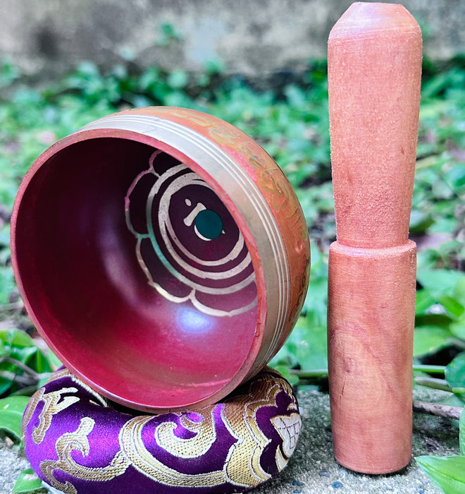 Campana Tibetana con 7th Chakra della Radice nota Fa#4 639hz