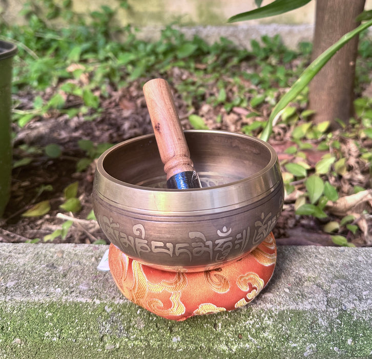 Campana tibetana nota mi#4 644hz