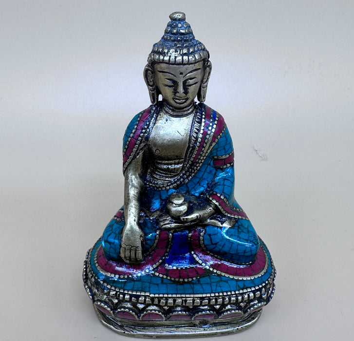Buddha shakyamuni con turchese