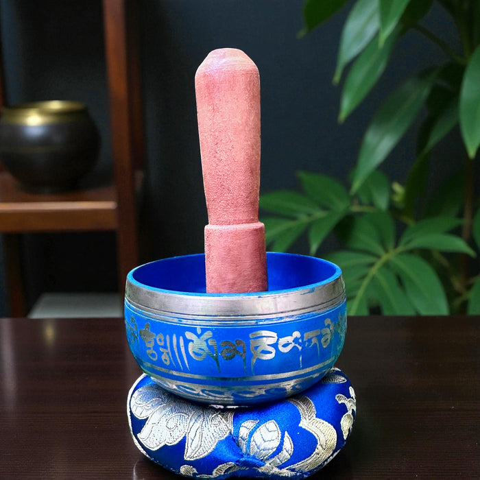 Campana tibetana con 3th chakra della Gola nota sol#5 783hz