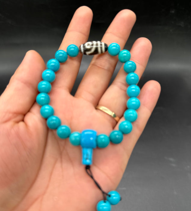 Bracciale / Collana Mala Da Preghiera 108 Perline Di Legno Da 8 - Foto 6