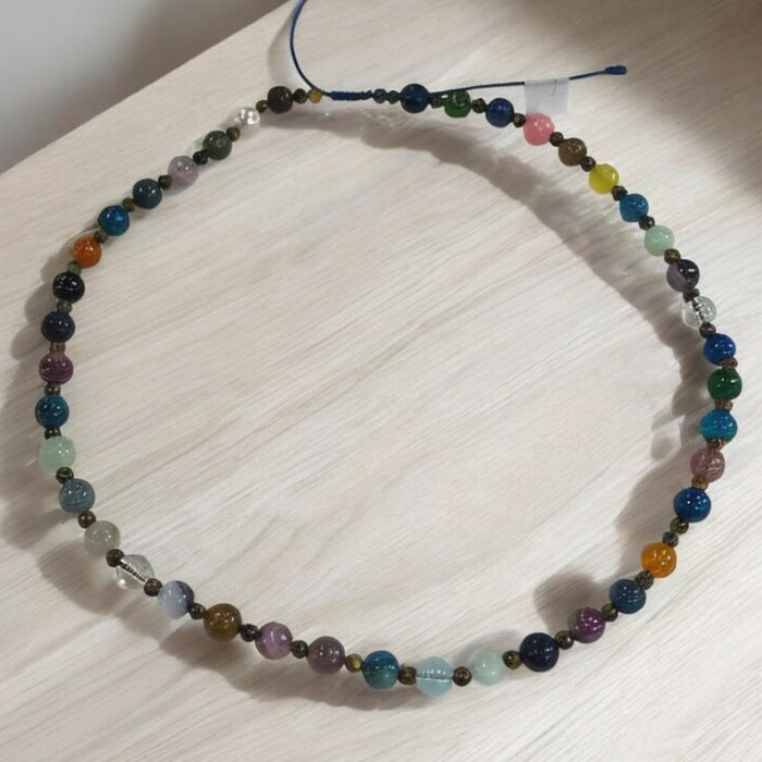 Collana con vari pietri