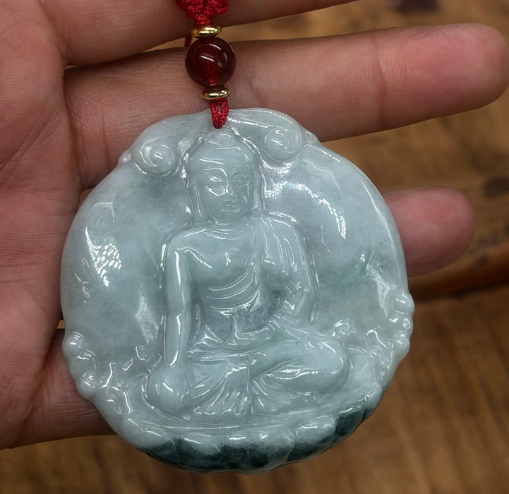 Ciondolo di Buddha a Giada