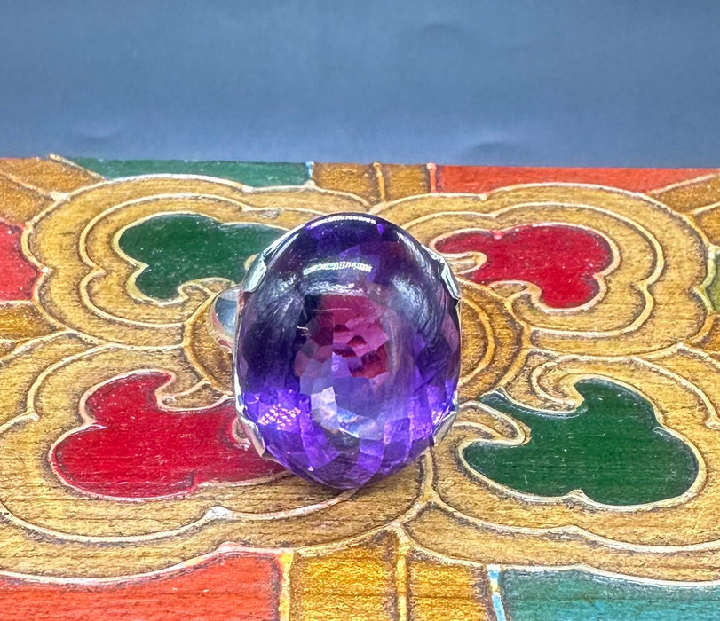 Anello ametista
