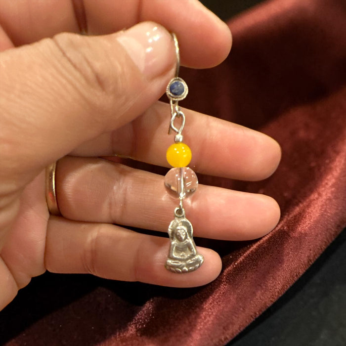 Orecchini con Buddha dell'Amore