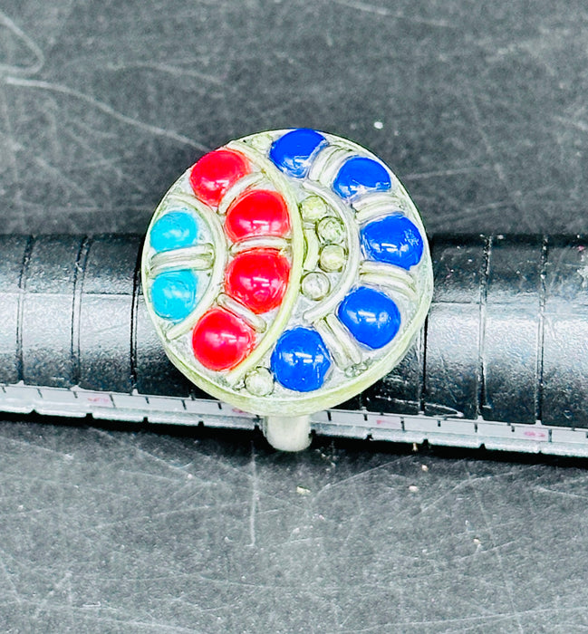 Anello tibetano con vari Pietri