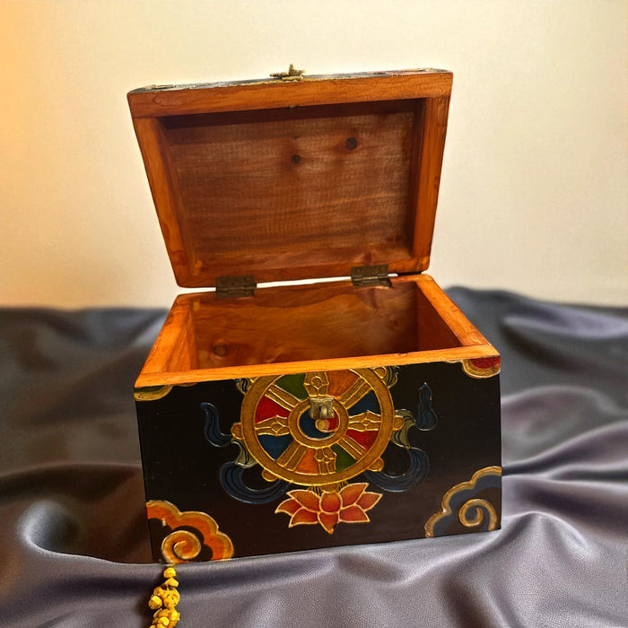 Scatola di legno(forma trapezoid)