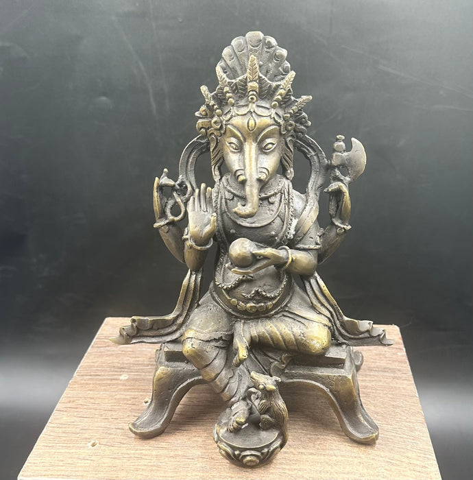 Ganesh in bronzo