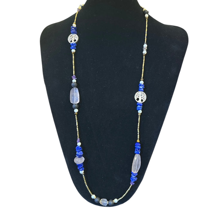 Tibetan tree of life necklace