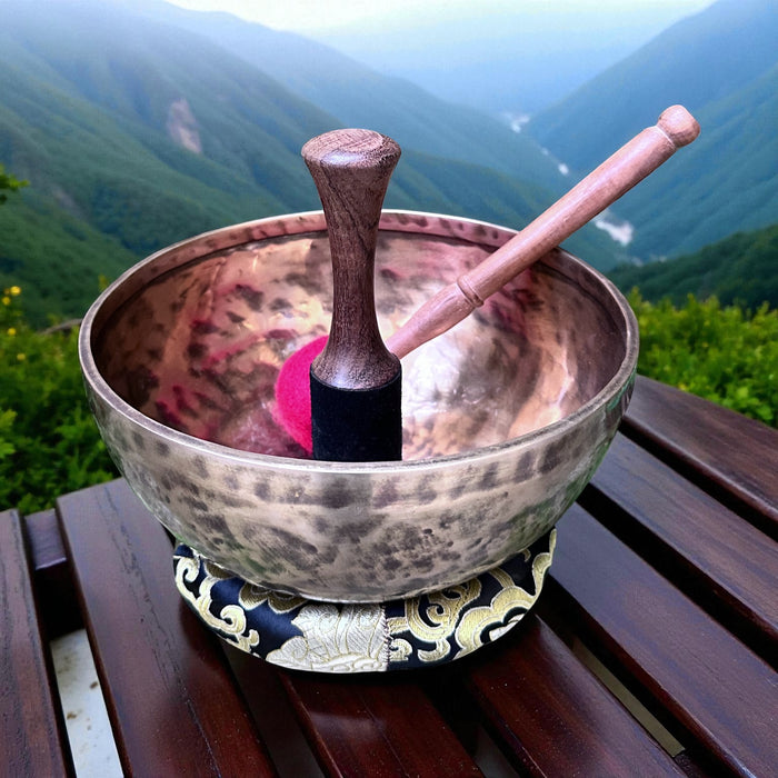 Campana tibetana nota mi#3 160hz